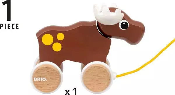 Brio - Pull Along Moose
