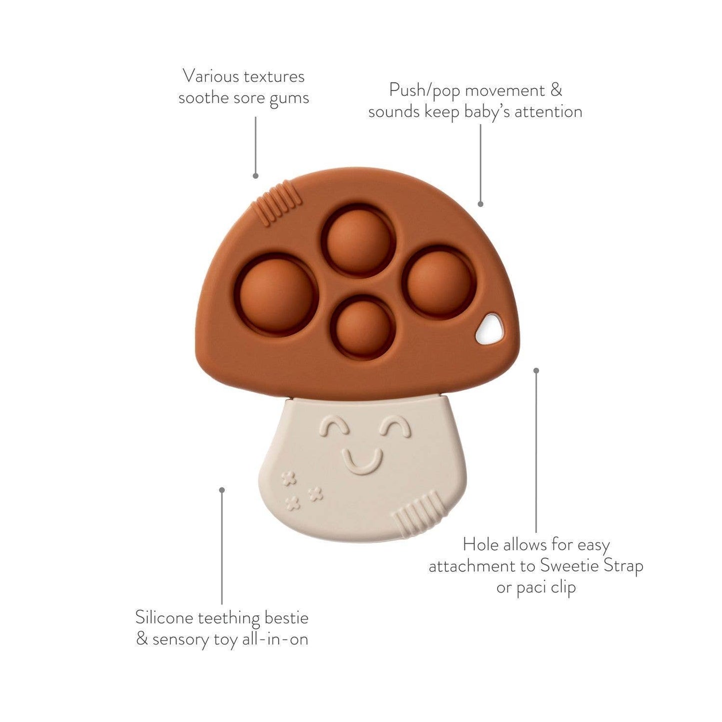 Itzy Ritzy - Itzy Pop Sensory Popper Toy