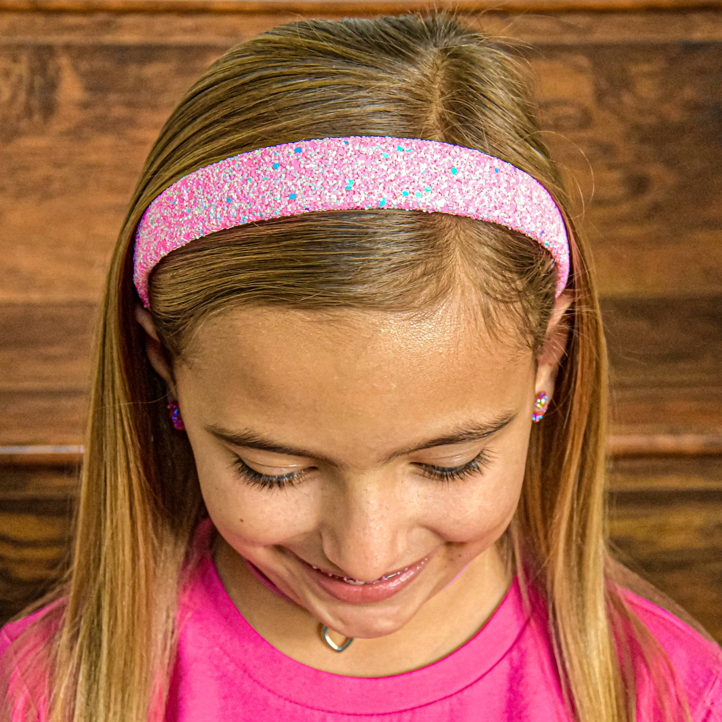 Frog Sac Tapered Chunky Glitter Headband