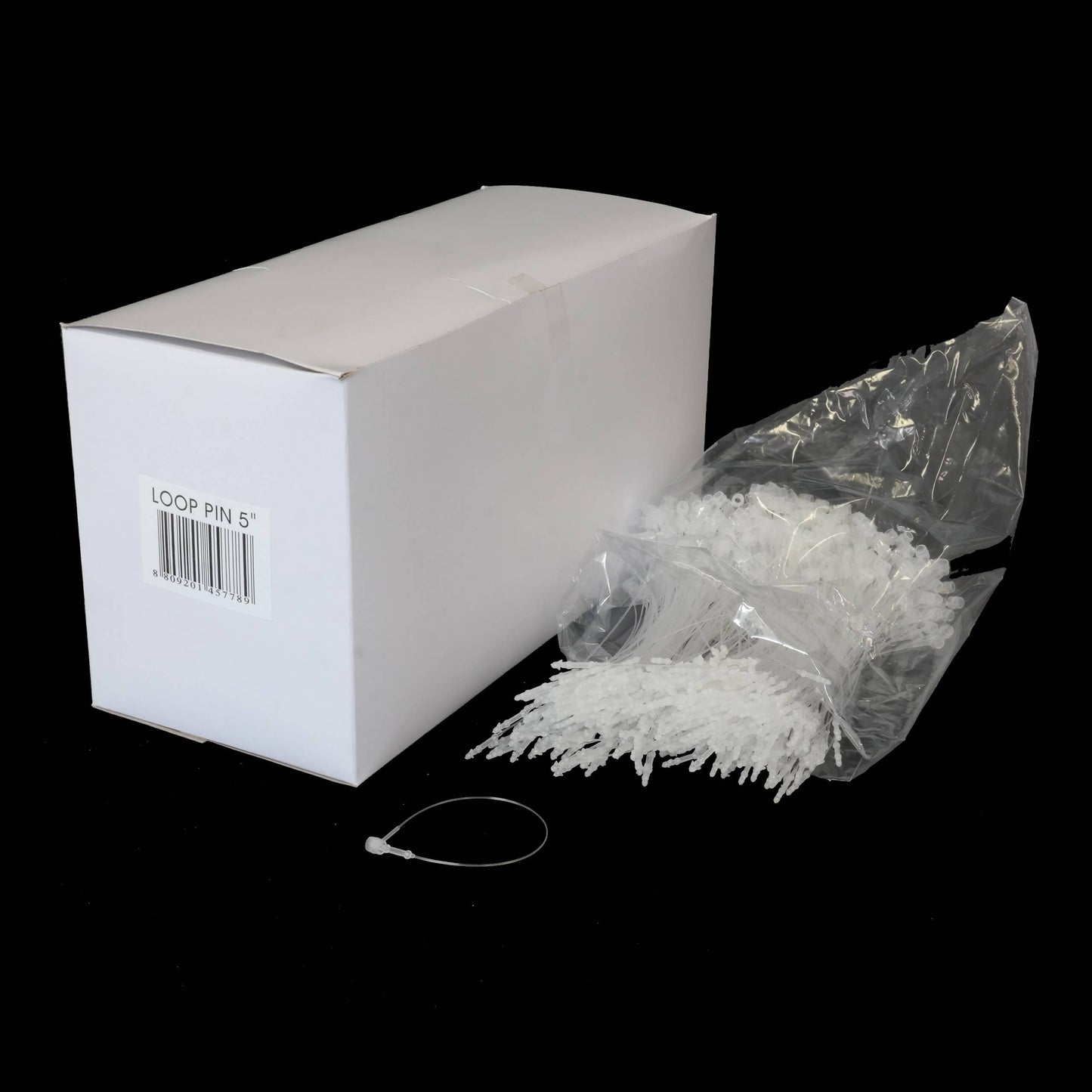 Suburban Sales - Security Ties, Loop Locking Pins Fasteners (5,000pcs/box)