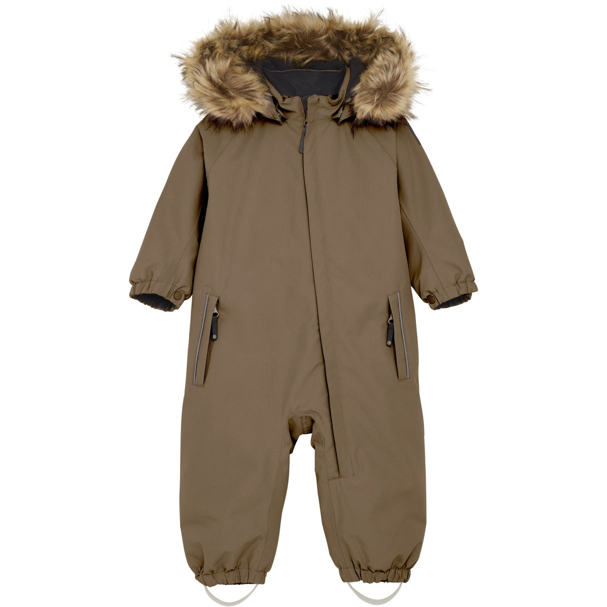 Color Kids Coverall with Fake Fur - Baby - 1Y