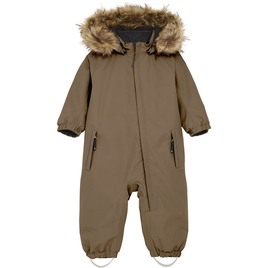 Color Kids Coverall with Fake Fur - Baby - 1Y