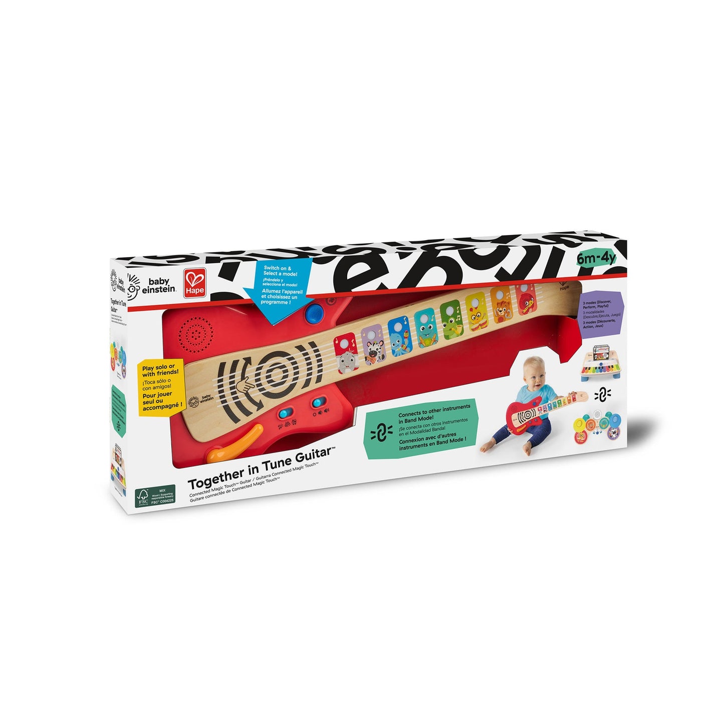 Baby Einstein HAPE Together in Tune Guitar™ Connected Magic Touch™ Guitar