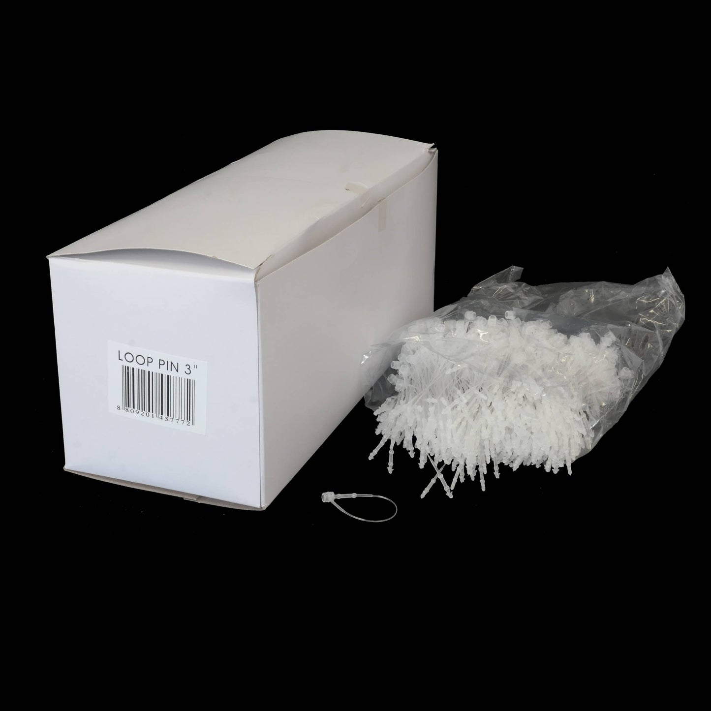 Suburban Sales - Security Ties, Loop Locking Pins Fasteners (5,000pcs/box)