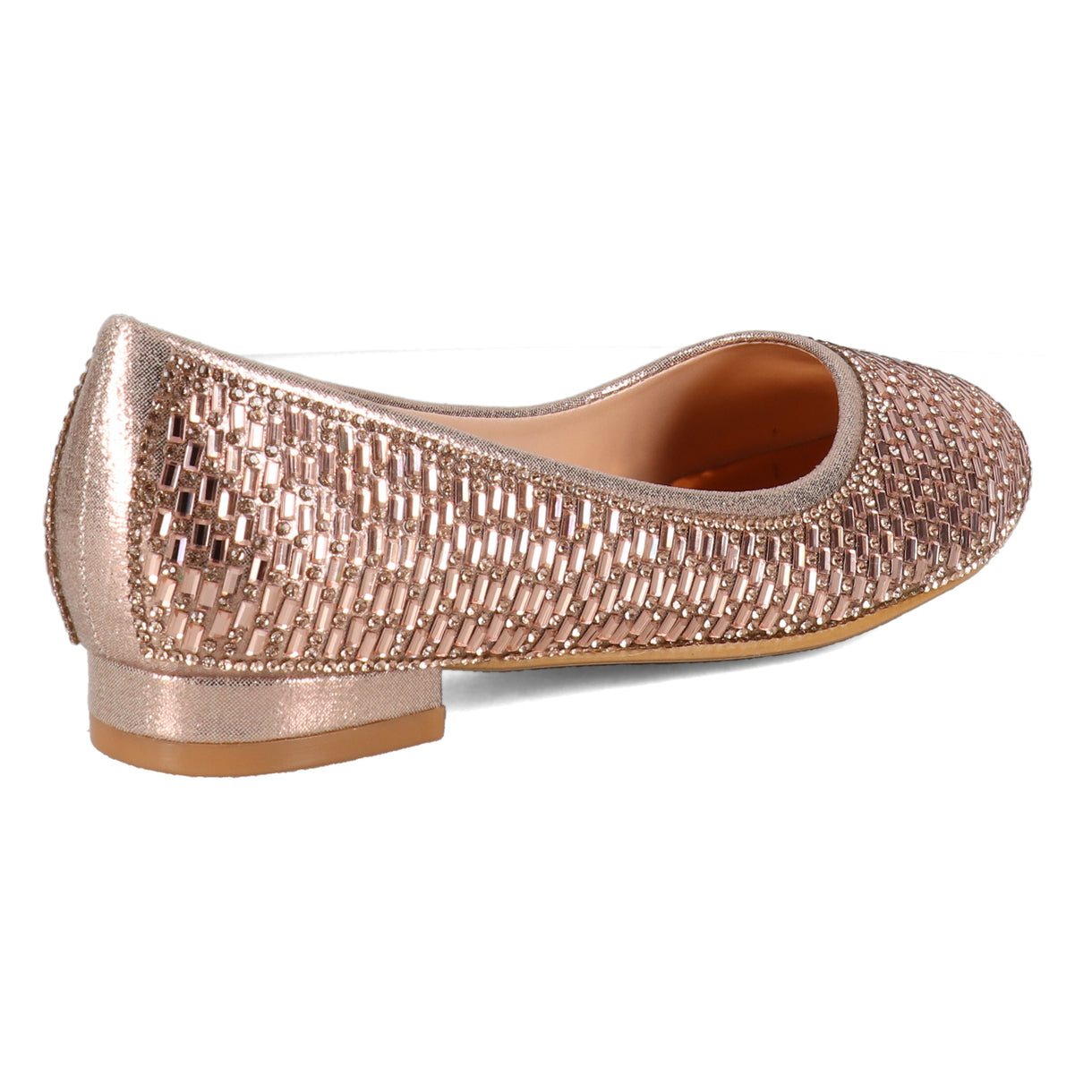 Badgley Mischka Girls Celeste Crystal Ballet Flat