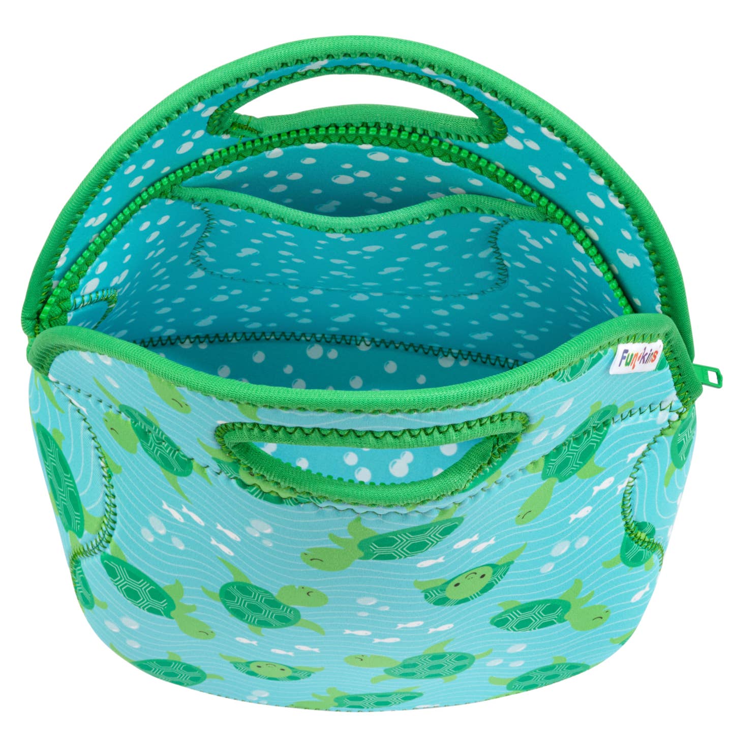 My Funkins - Large Lunch Bag for Kids - Sea Turtles
