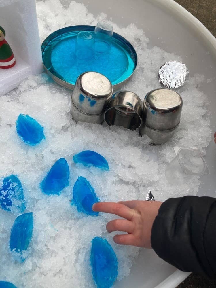 Zimpli Snoball Play Foil Bags -  Sensory Diy Snow Pack