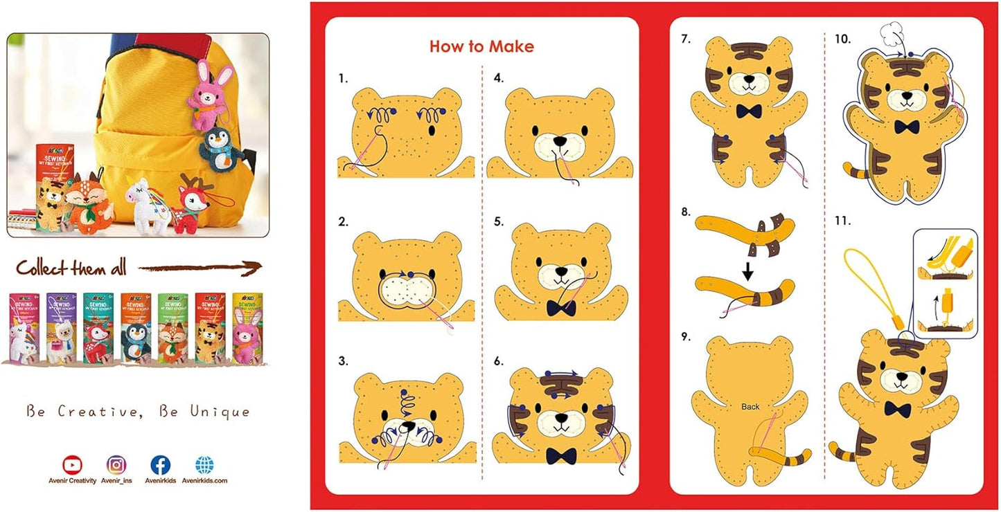 Avenir - Sewing: My First Keychain