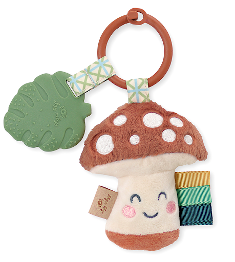 Itzy Ritzy - Itzy Pal™ Plush + Teether: Avocado