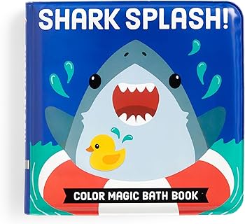 Shark Splash! Color Magic Bath Book