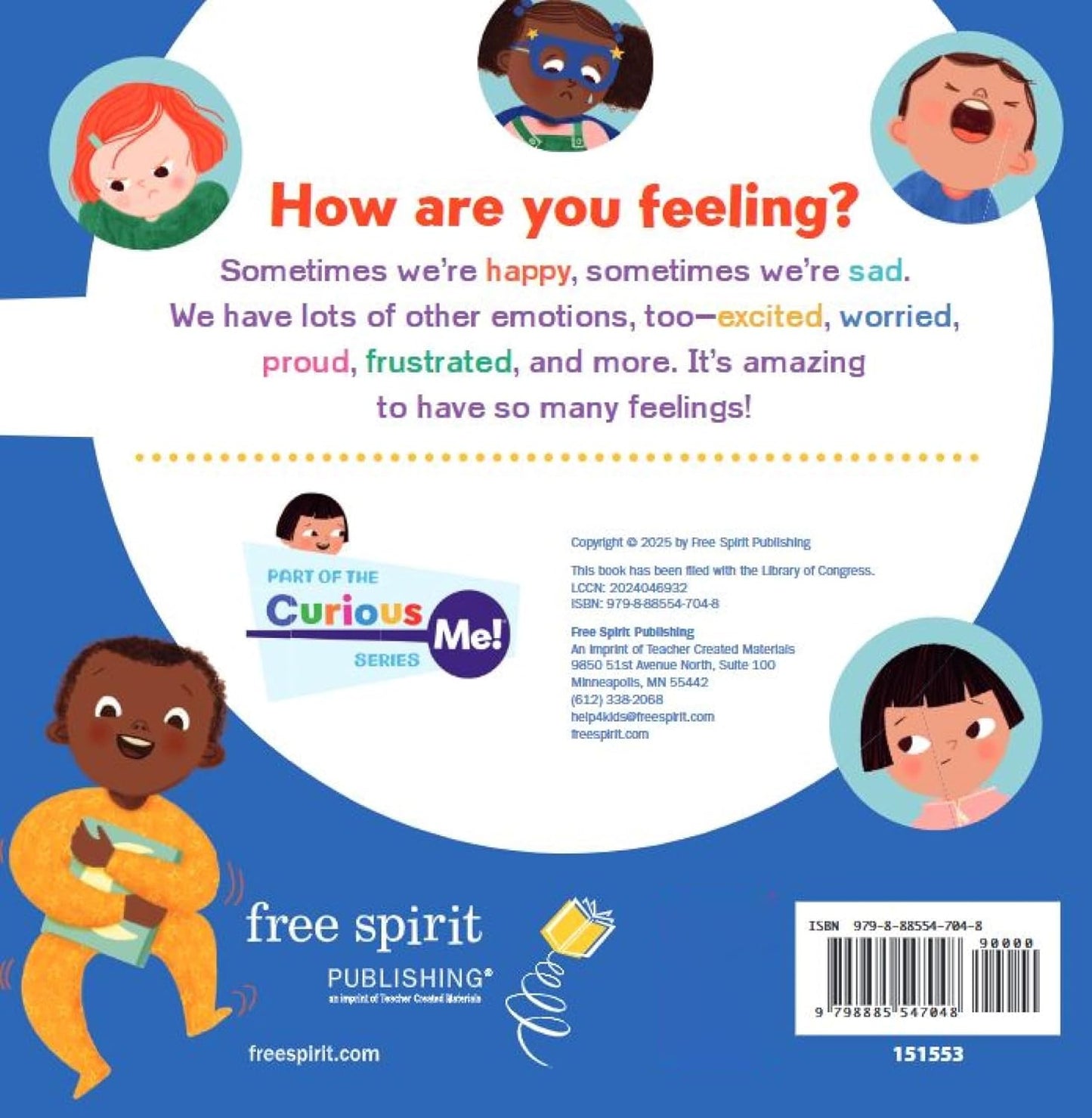 Curious Me!: Feelings by Avery Rabedeaux and Kate Kronreif