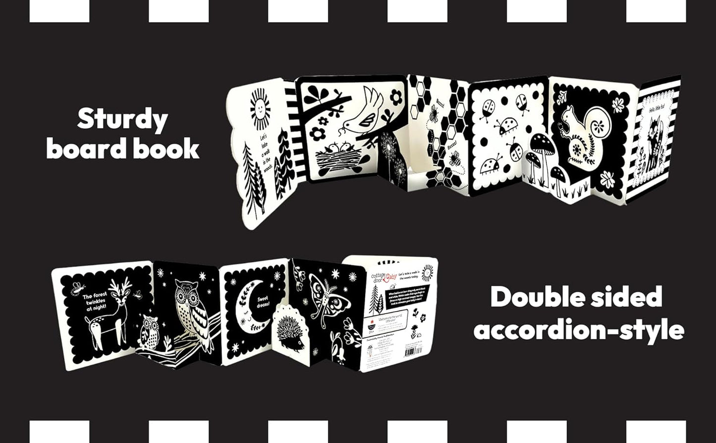 Look, Look, Baby! Forest: Black and White High Contrast Book