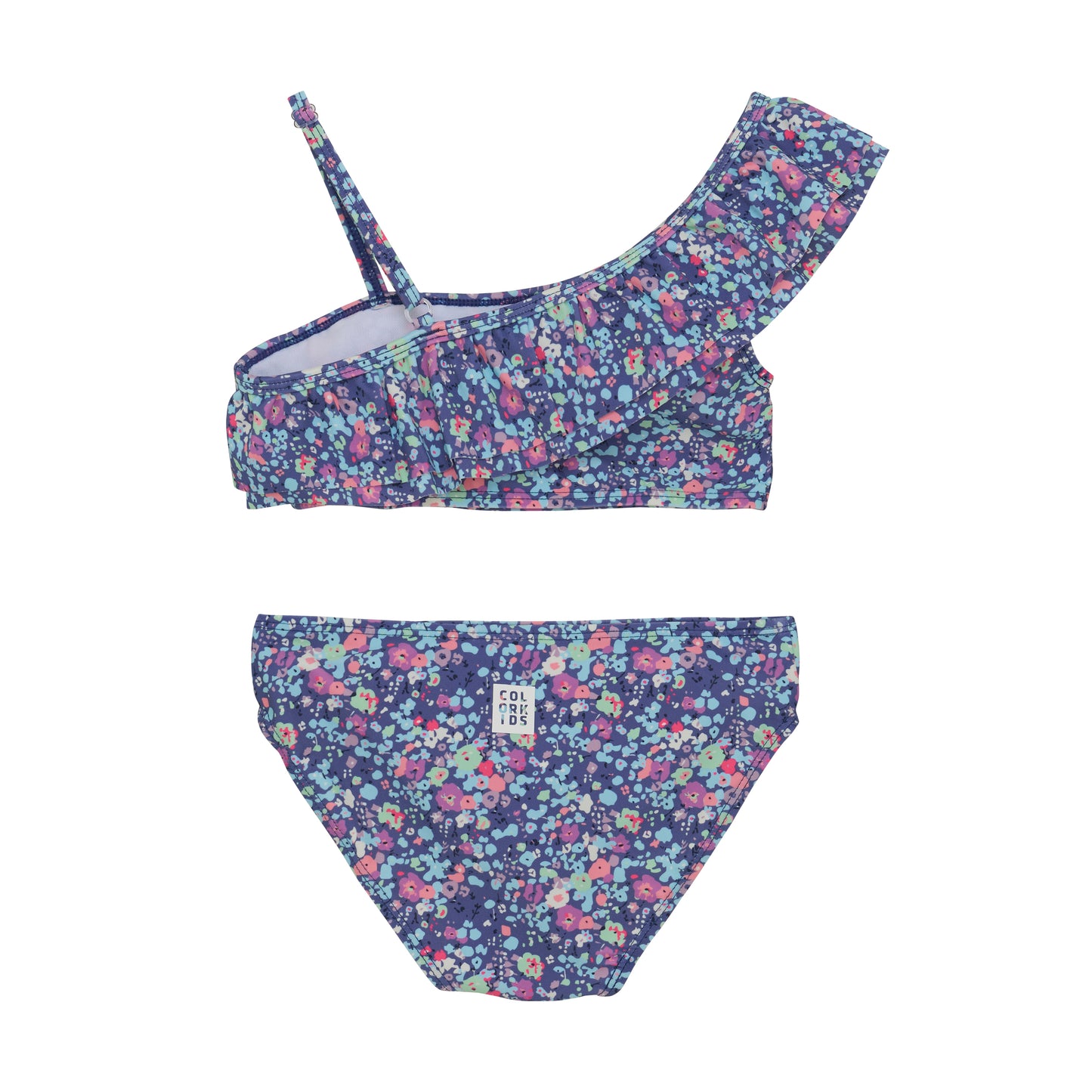 Color Kids - Swimwear Bikini With Frills - 6Y