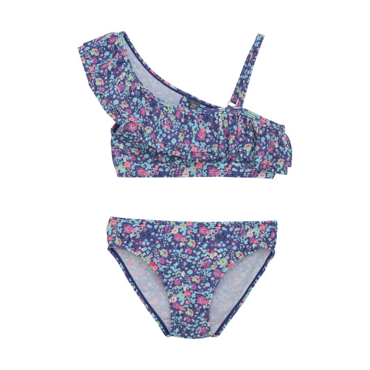 Color Kids - Swimwear Bikini With Frills - 6Y