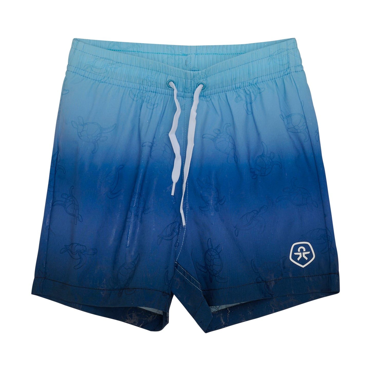 Color Kids Swim Magic Print Shorts Blue- 6Y