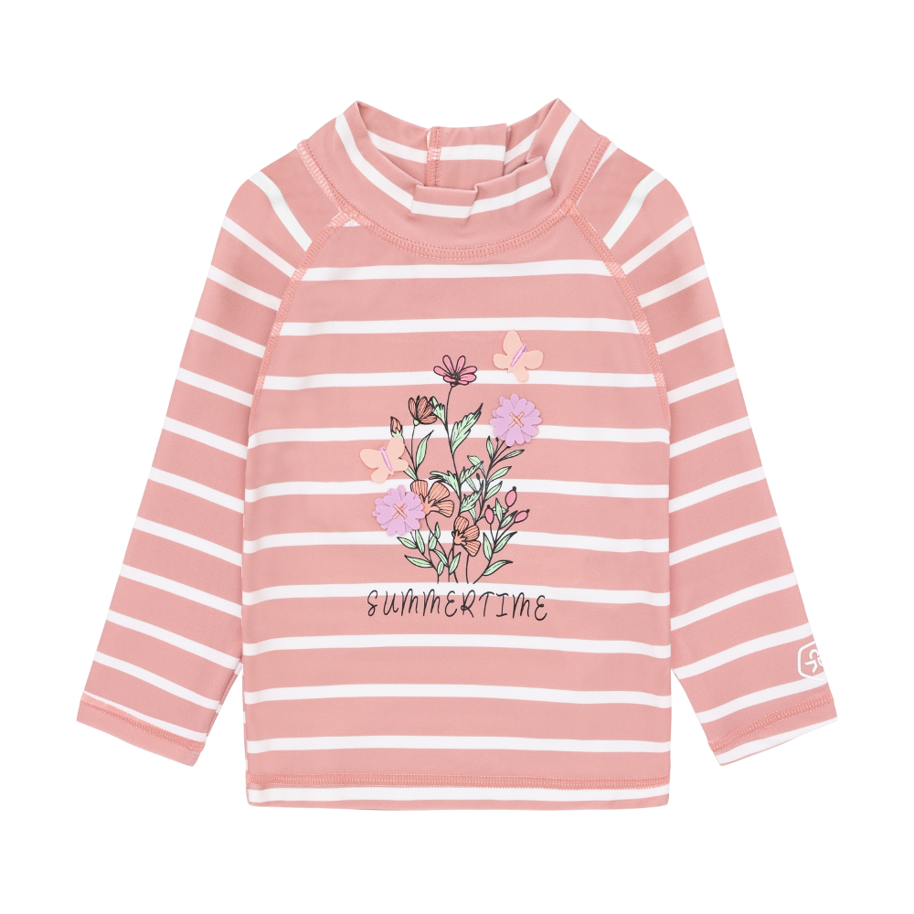 Color Kids - Long Sleeve Striped Rashguard