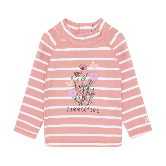 Color Kids - Long Sleeve Striped Rashguard