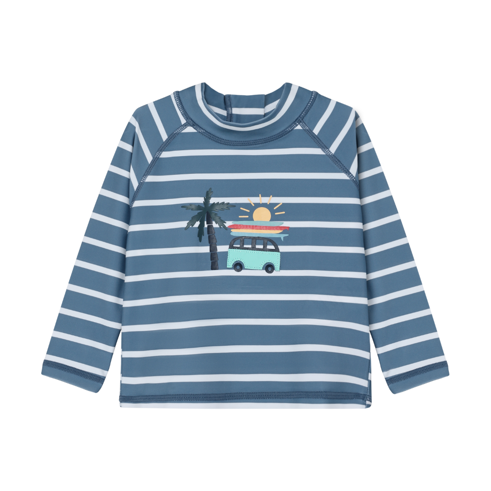 Color Kids - Long Sleeve Striped Rashguard