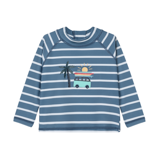 Color Kids - Long Sleeve Striped Rashguard