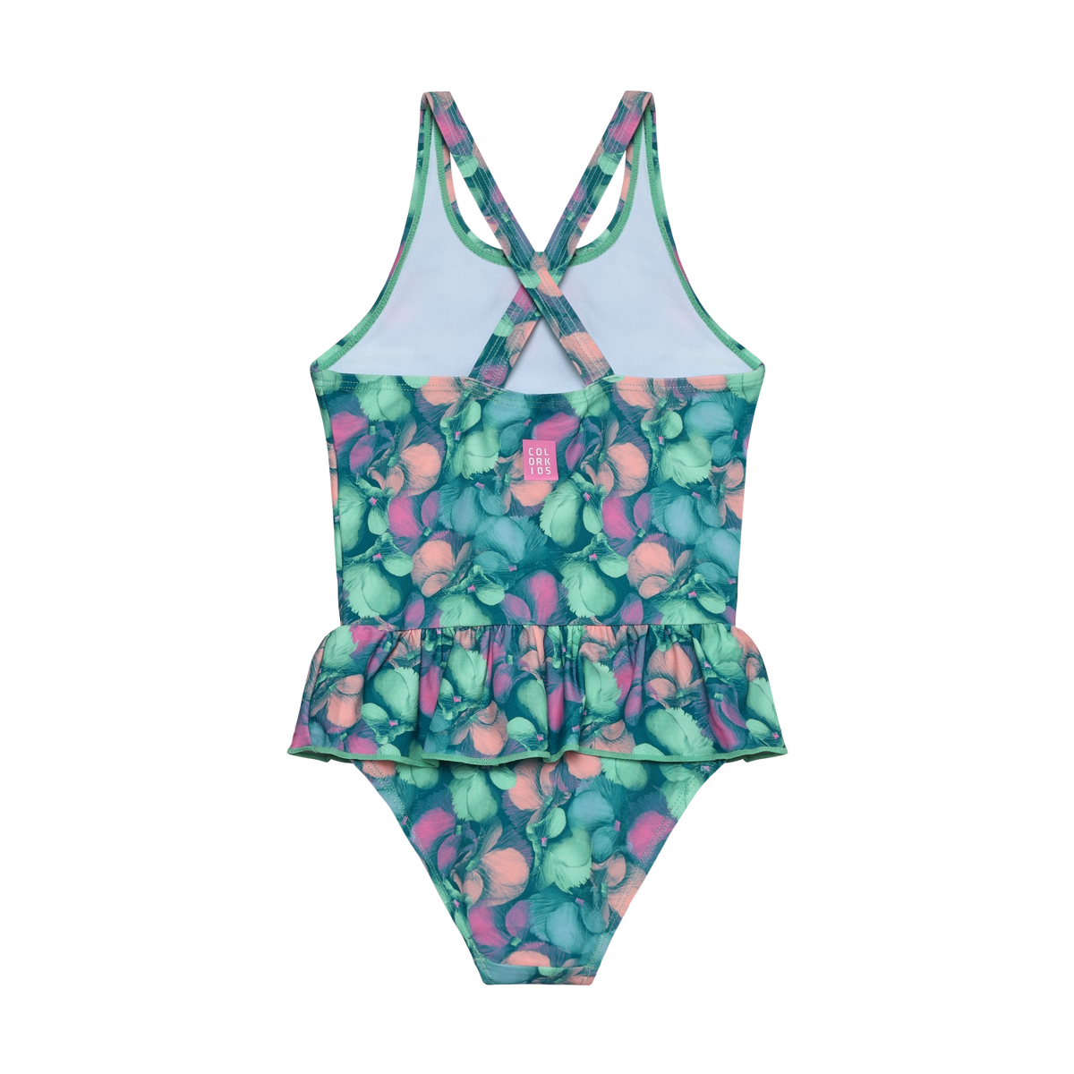 Color Kids Girl's Swimsuit with Skirt 1 pc