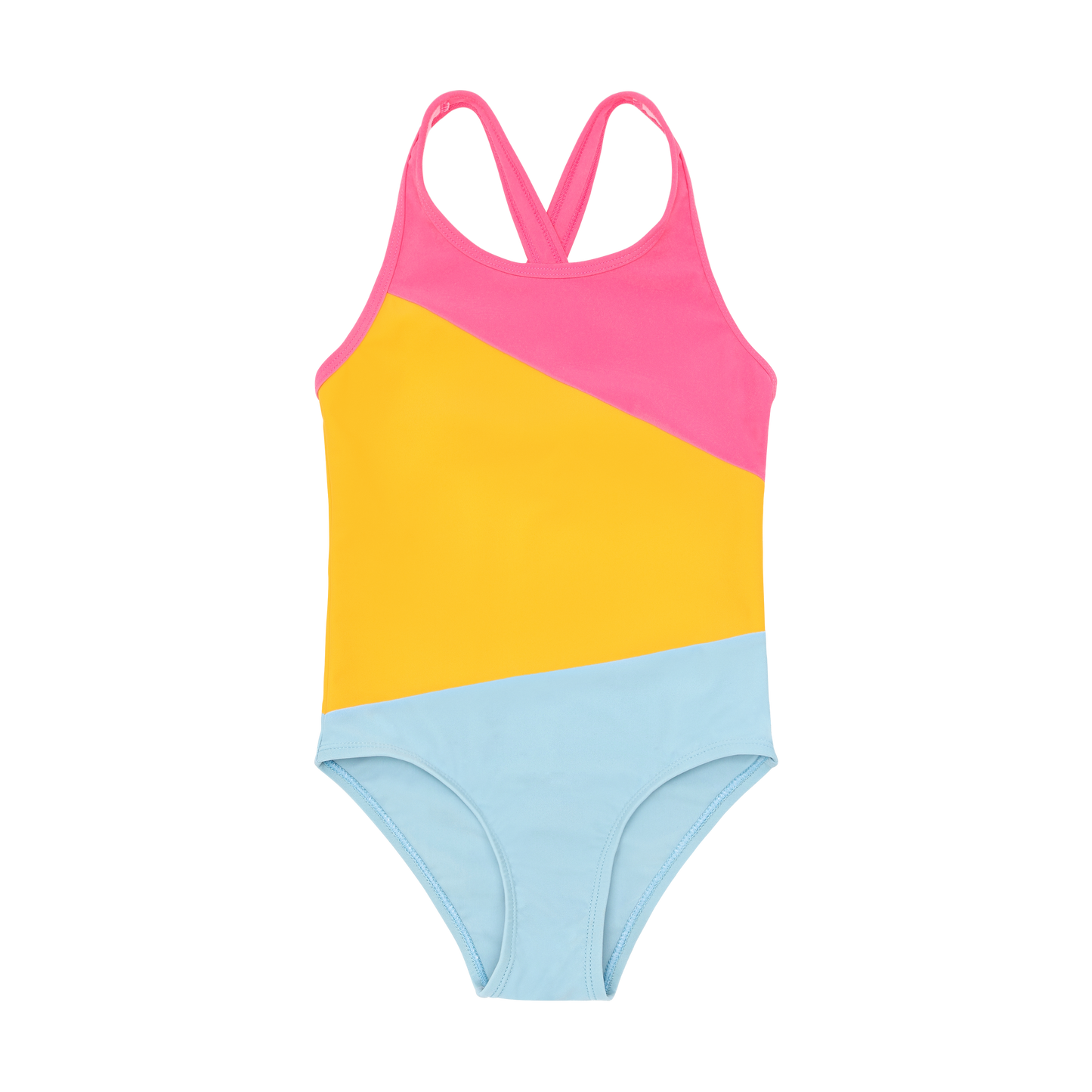 Color Kids - Girl's Swim Suit 1 pc Color Block