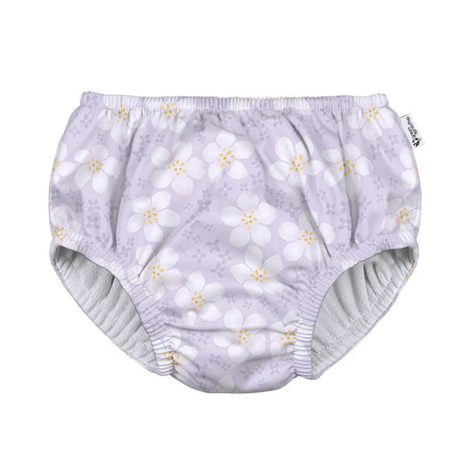 Greensprouts - Eco Pull - Up Swim Diaper - Light Lavender Blossom - 18 Months