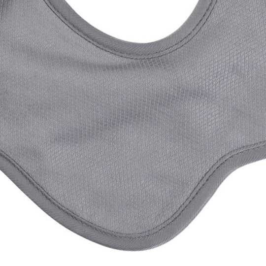 Tiny Twinkle-Kaffle Roundabout Drool Bibs 3 Pack - Blue, Light Blue, Grey