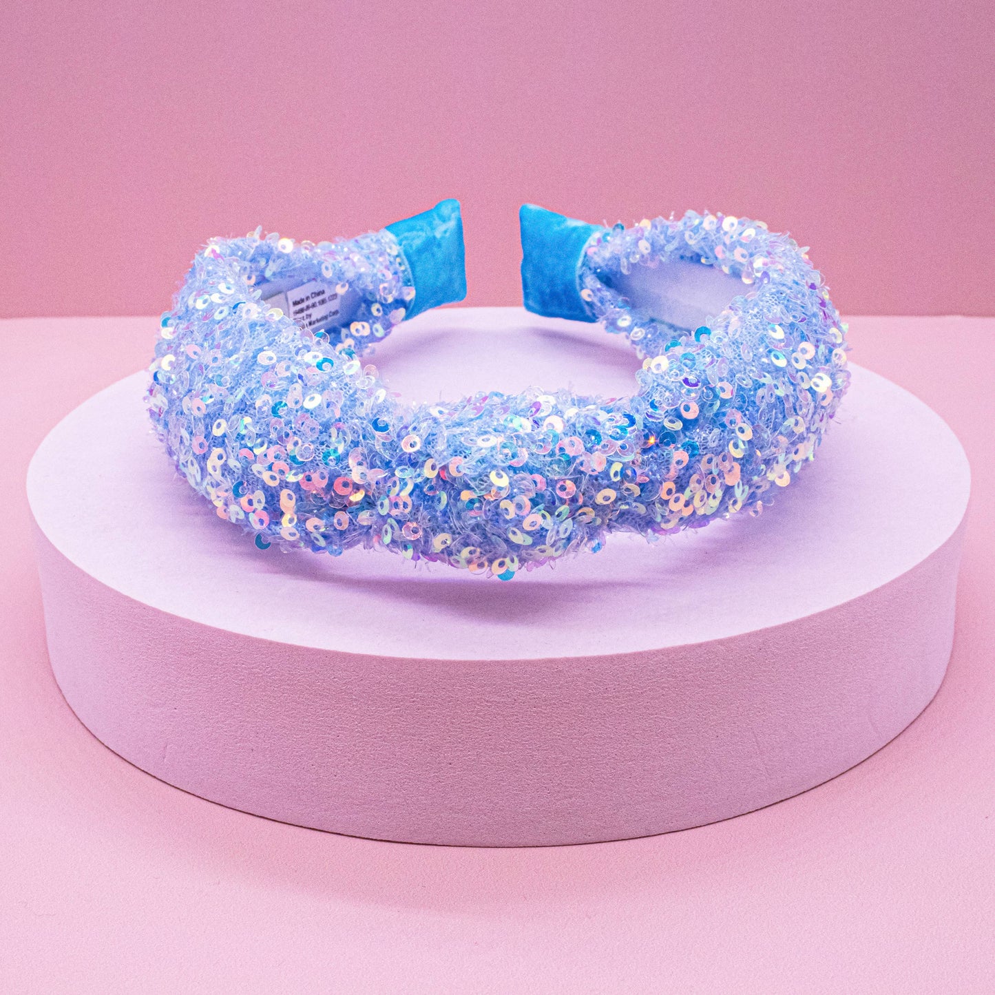 Frog Sac Kids Knot Headband, Sequin Knotted Hair Band Accessories