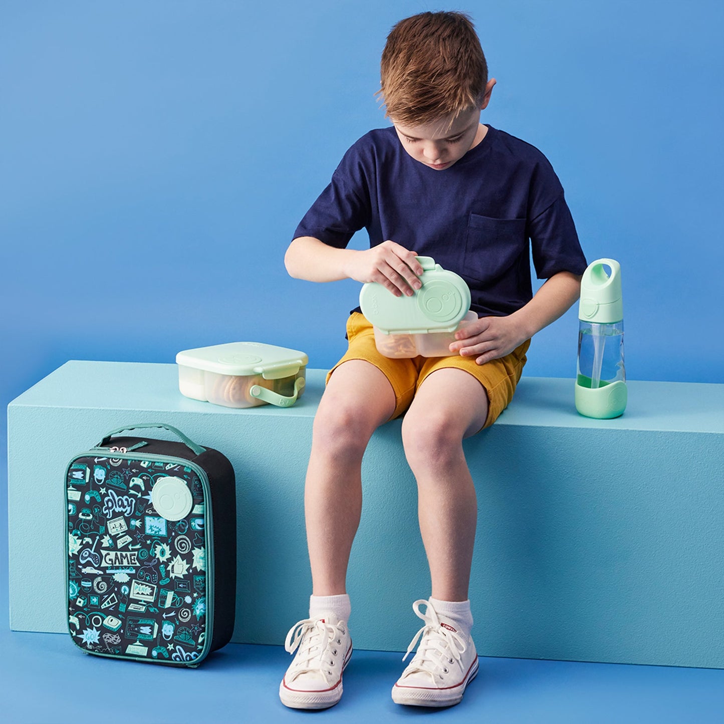 B.Box Mini Lunchbox - Emerald Forest
