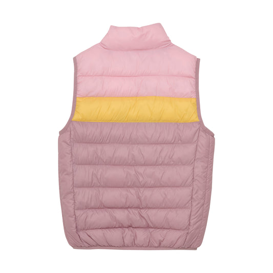 Color Kids Waistcoat Quilted Puffer - Colorblock 6Y