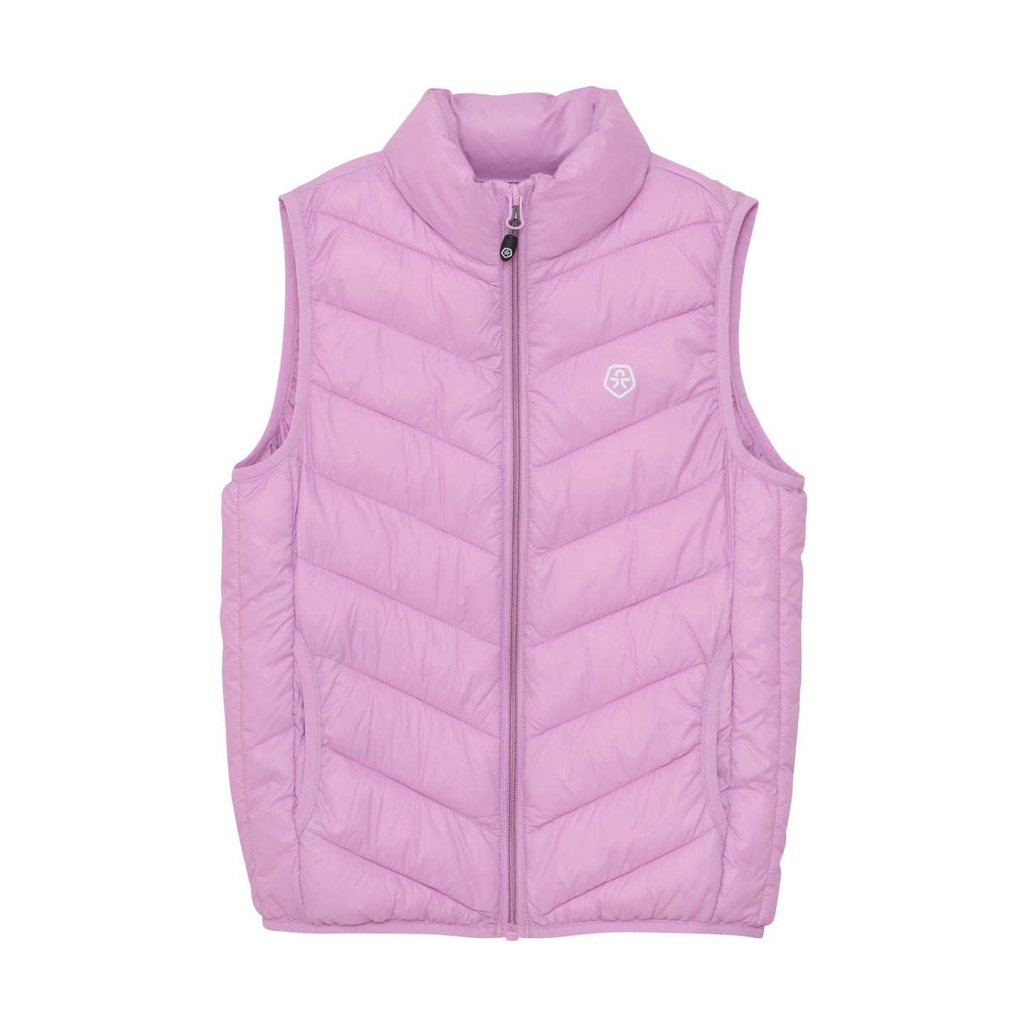 Color Kids Vest Quilted Puffer Pink 6Y