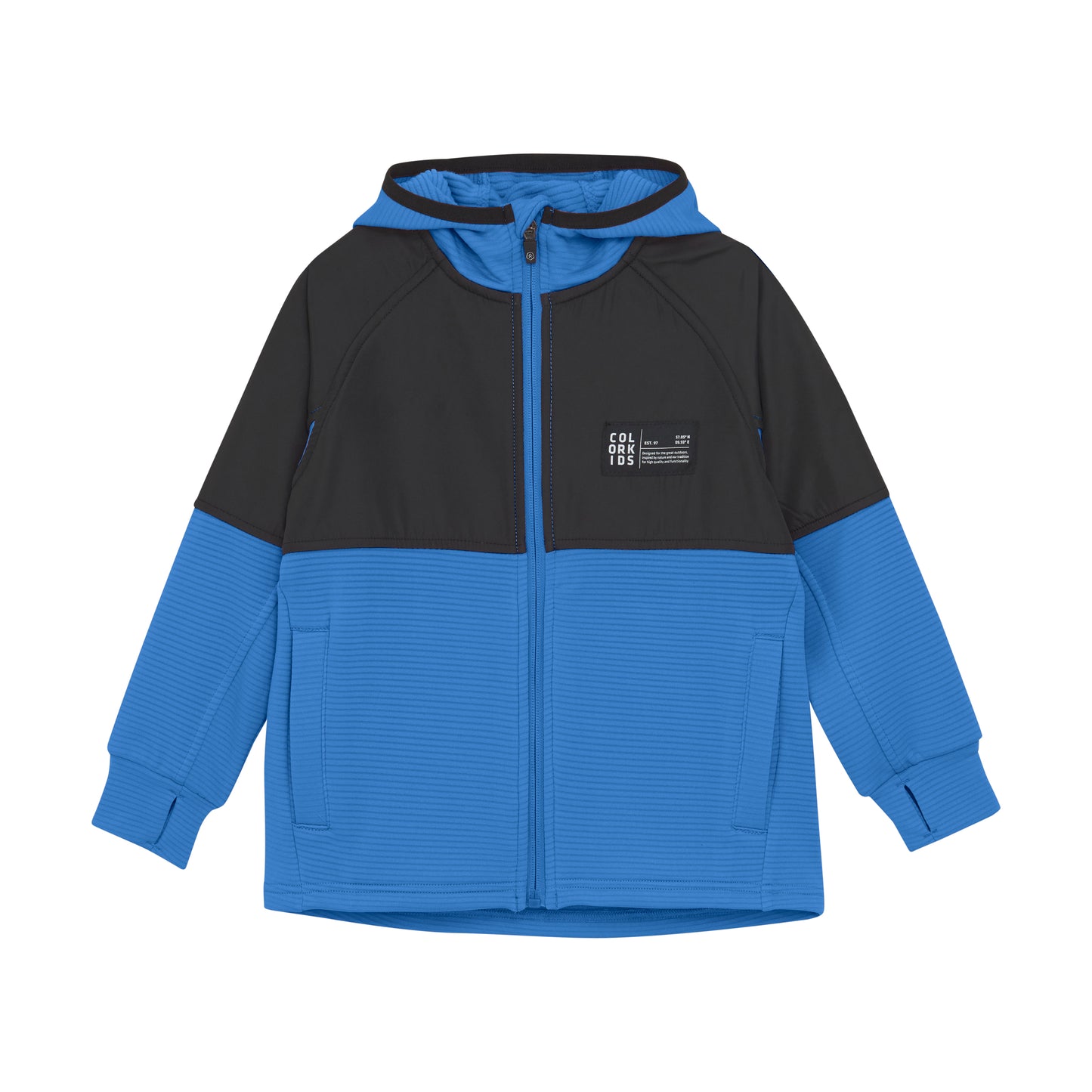 Color Kids Fleece Stretch Jacket With Hood 6Y