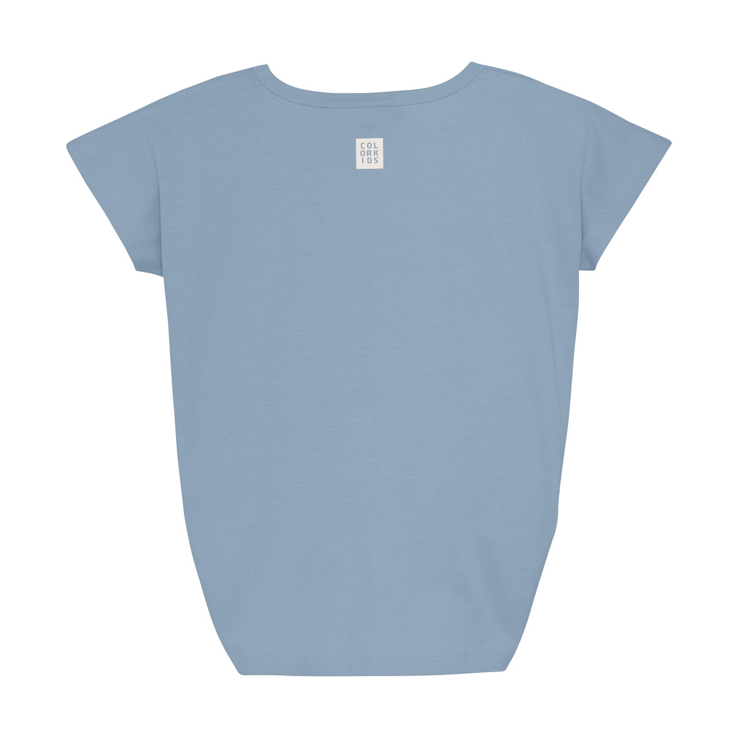 Color Kids - T-shirt W. Knot -Short Sleeve - 6Y