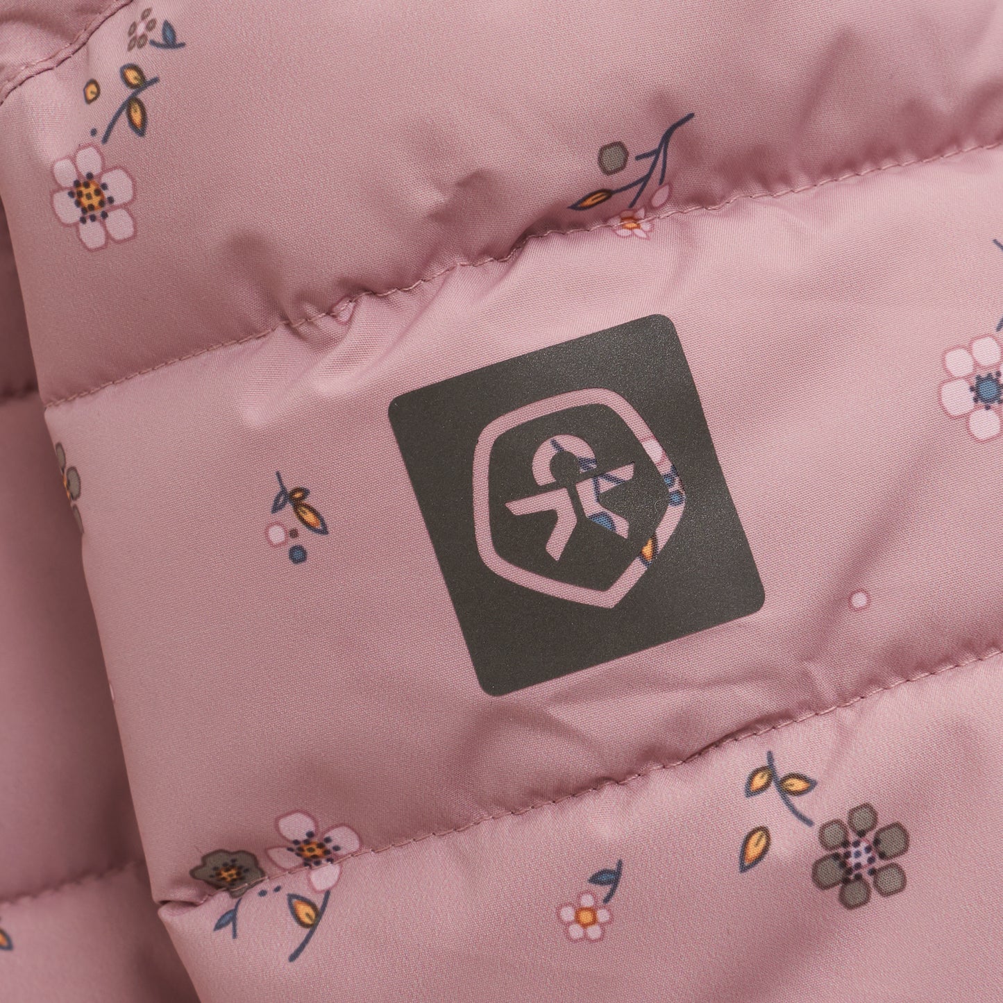 Color Kids - Pink Quilted Snow Suit - 1Y