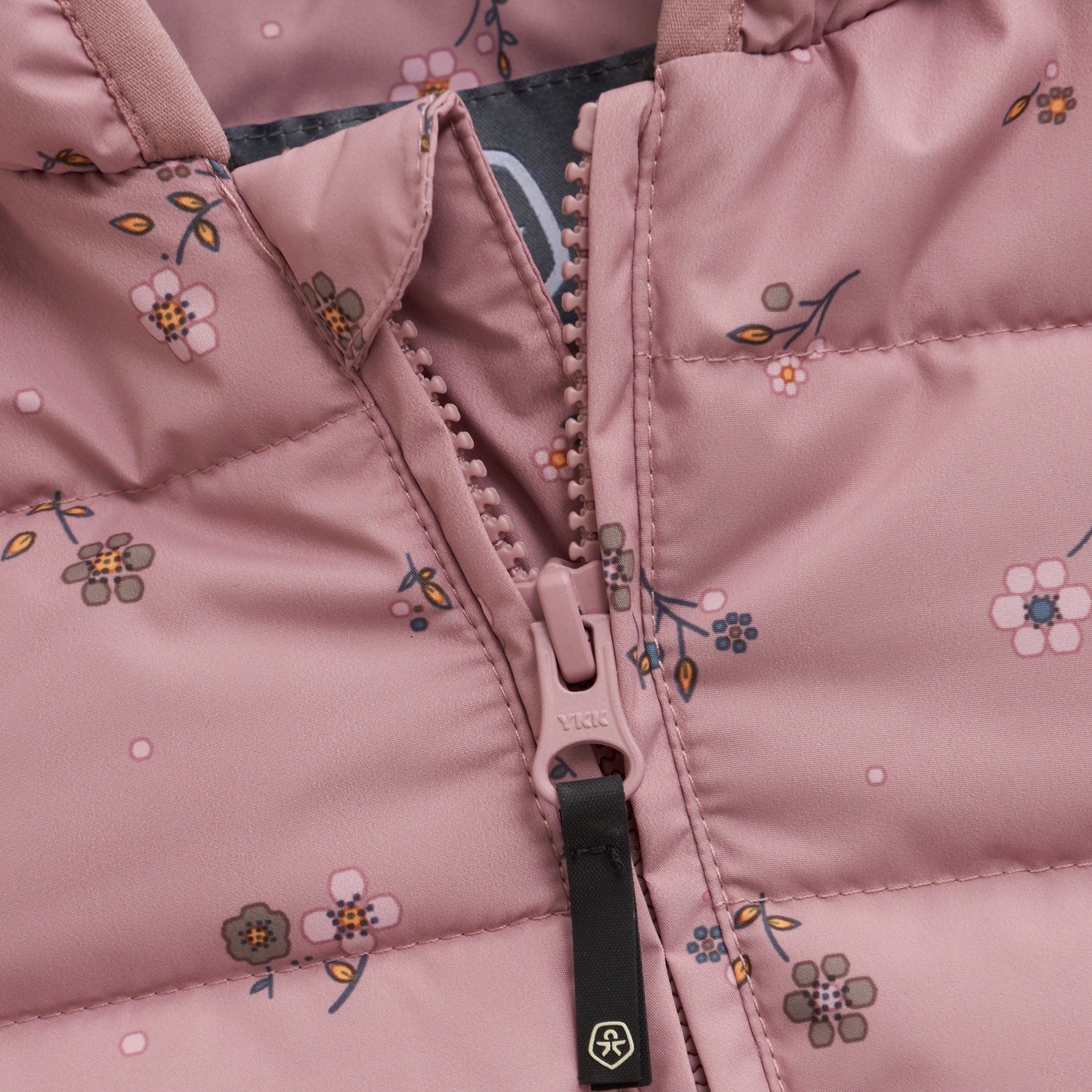 Color Kids - Pink Quilted Snow Suit - 1Y