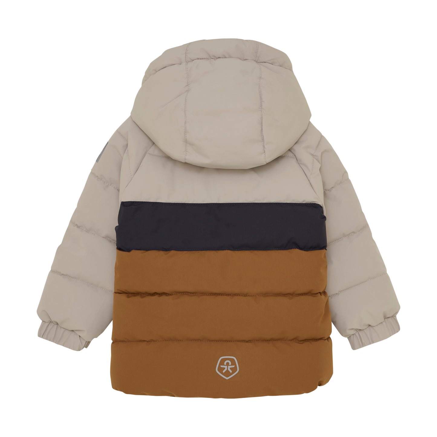 Color Kids - Color Block Quilted Jacket - 1Y