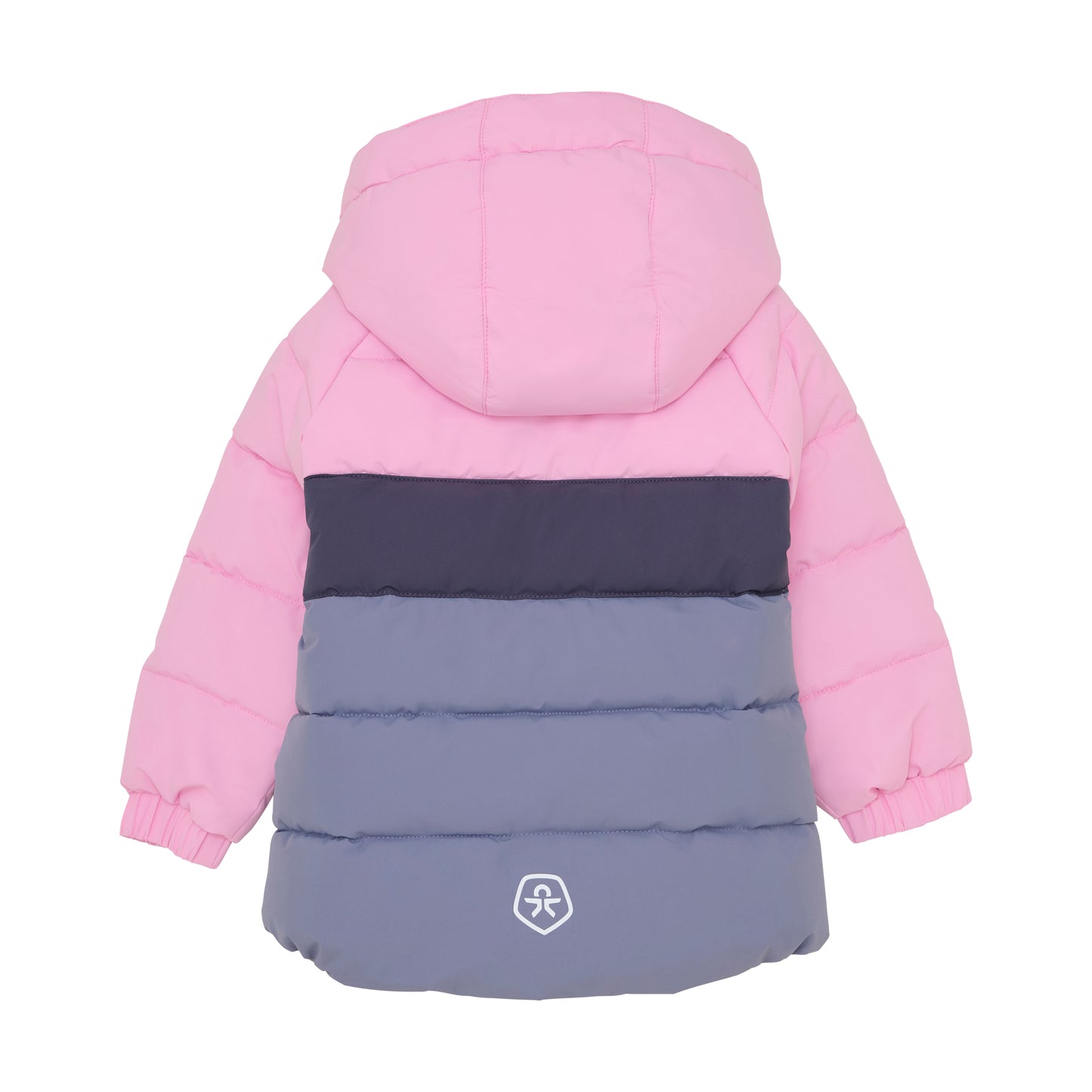Color Kids - Color Block Quilted Jacket - 1Y