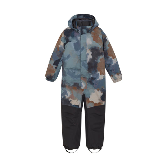Color Kids - Printed Snow Coverall - 6Y