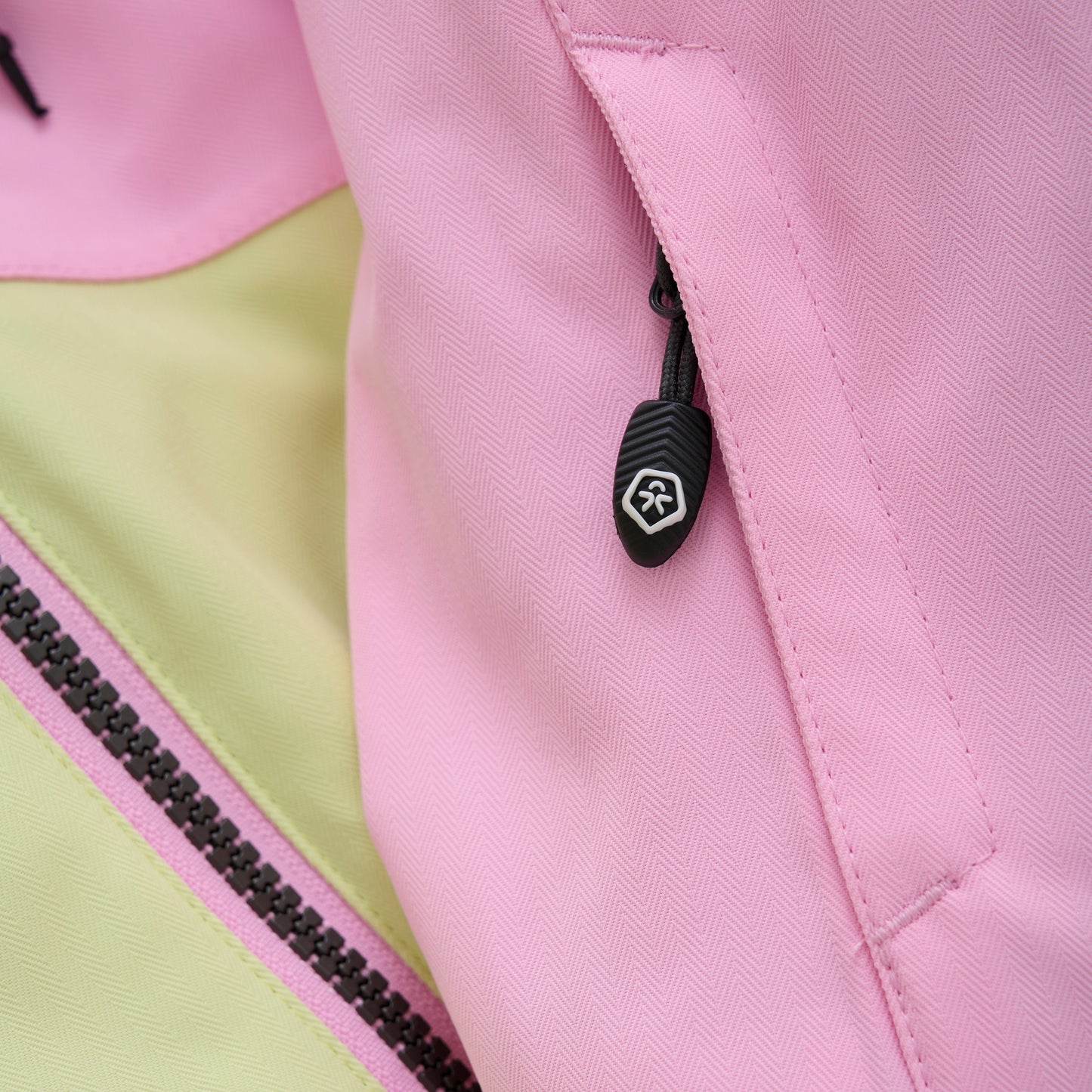 Color Kids Ski Jacket - Colorblock Pink - 6Y