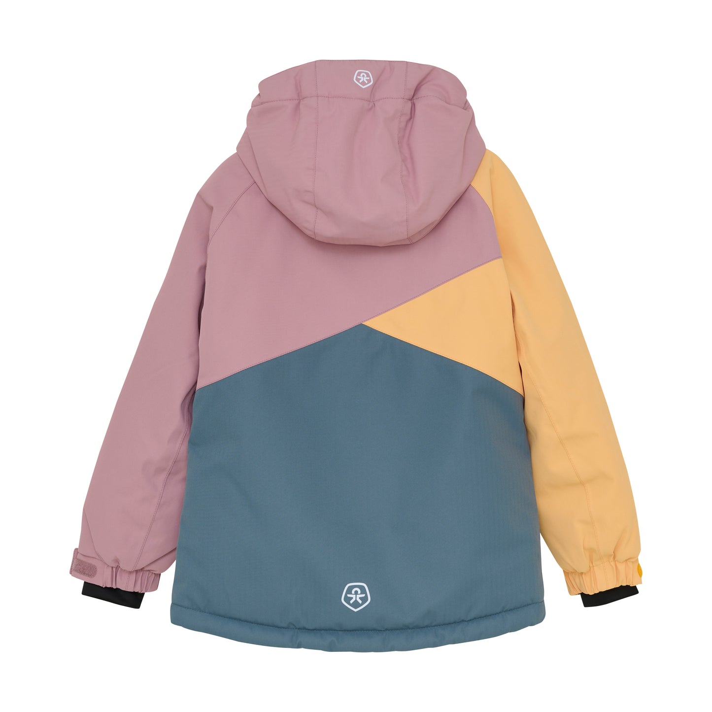 Color Kids Ski Jacket - Colorblock Blush Pink - 6Y