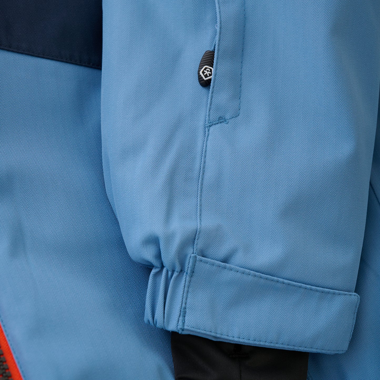 Color Kids Ski Jacket - Colorblock Orange - 6Y