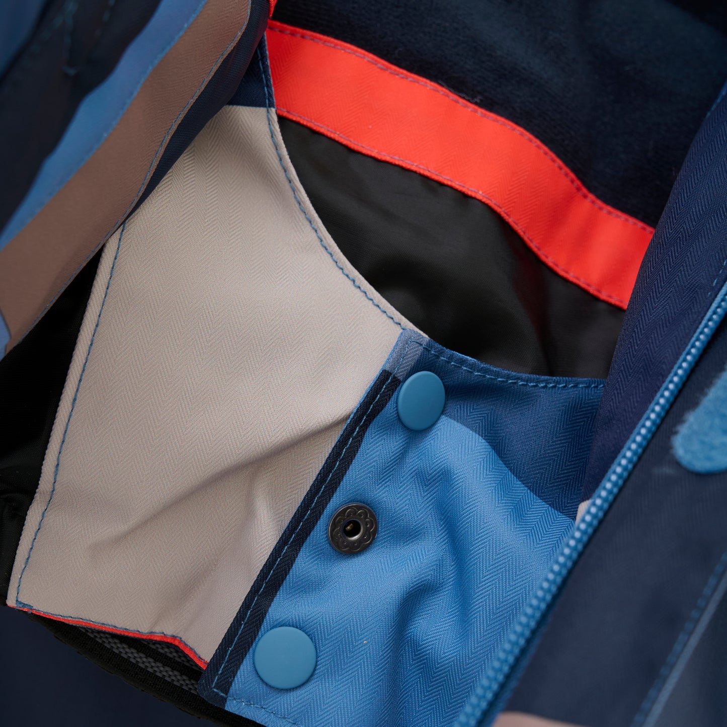 Color Kids Ski Jacket - Blue/Red - 6Y