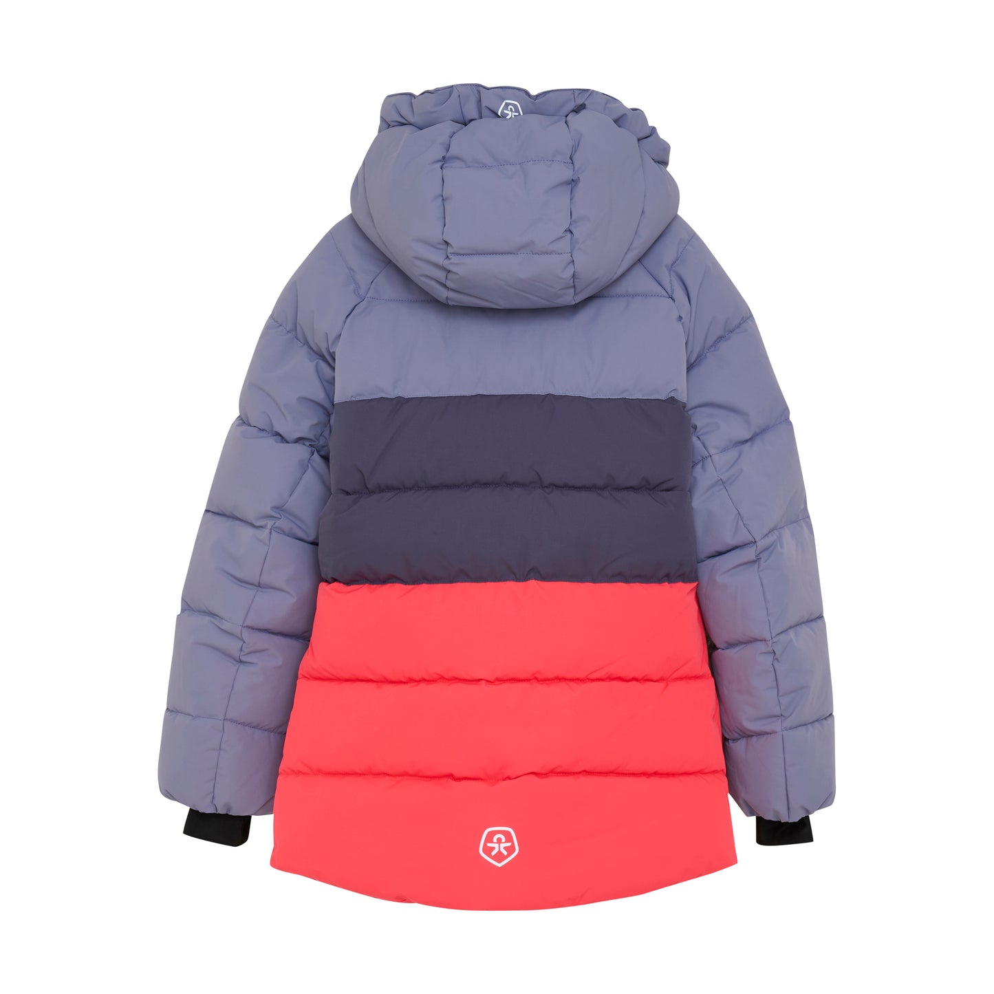 Color Kids - Quilted Color Block Ski Jacket - 6Y
