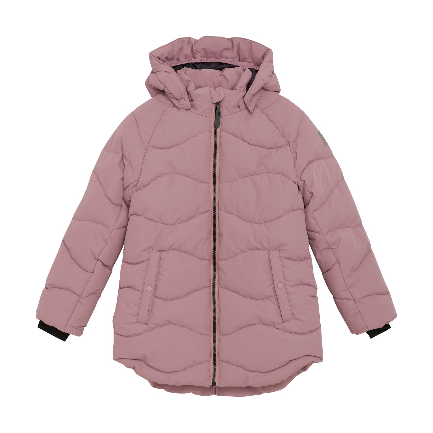 Color Kids - Old Rose Quilted Ski Jacket - 6Y