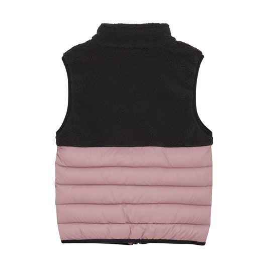 Color Kids - Quilted Fleece Vest - 6Y