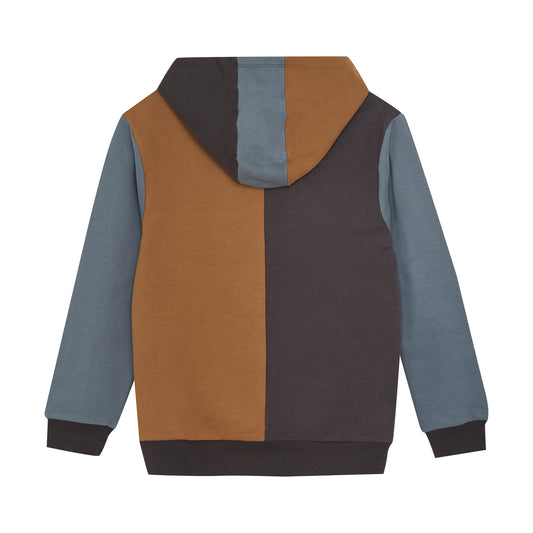 Color Kids - Color Block Hoodie - 6Y