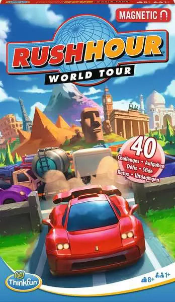 ThinkFun - Rush Hour Magnetic Travel Puzzle
