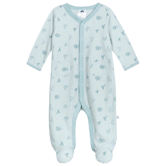 Just Born - 1-Pack Baby Boys Desert Cactus Sleep N Play