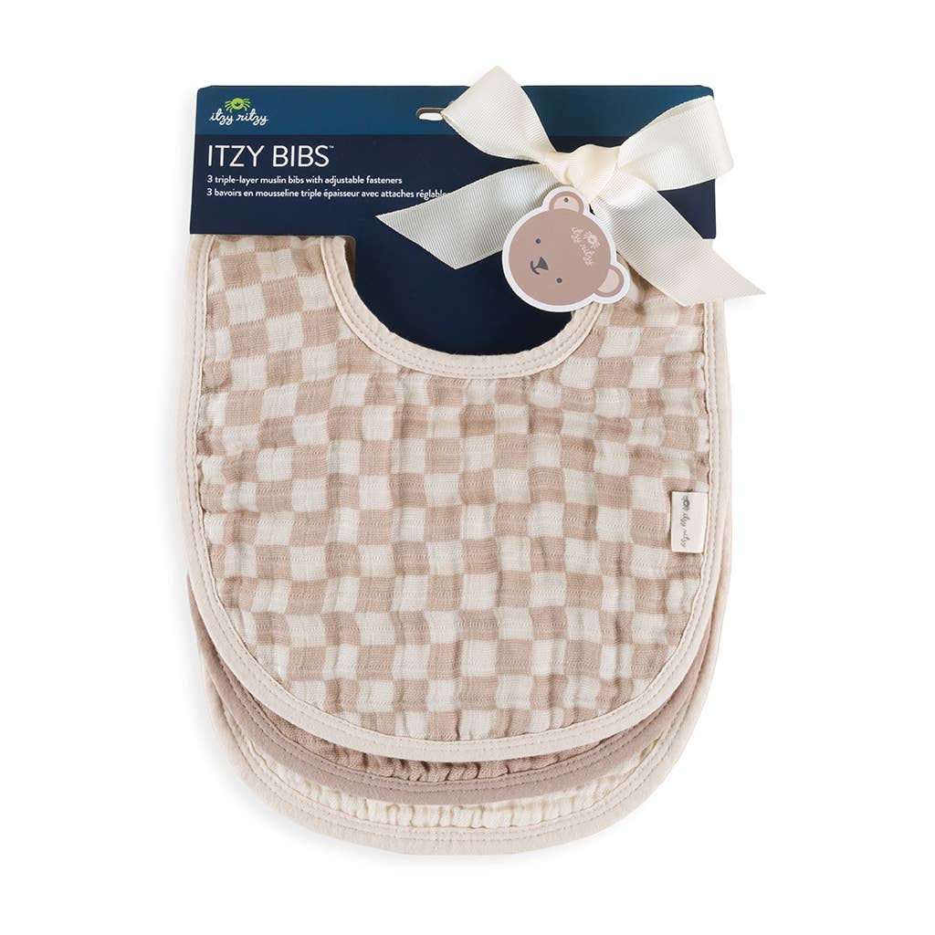 Itzy Ritzy -Itzy Cotton Muslin Bibs