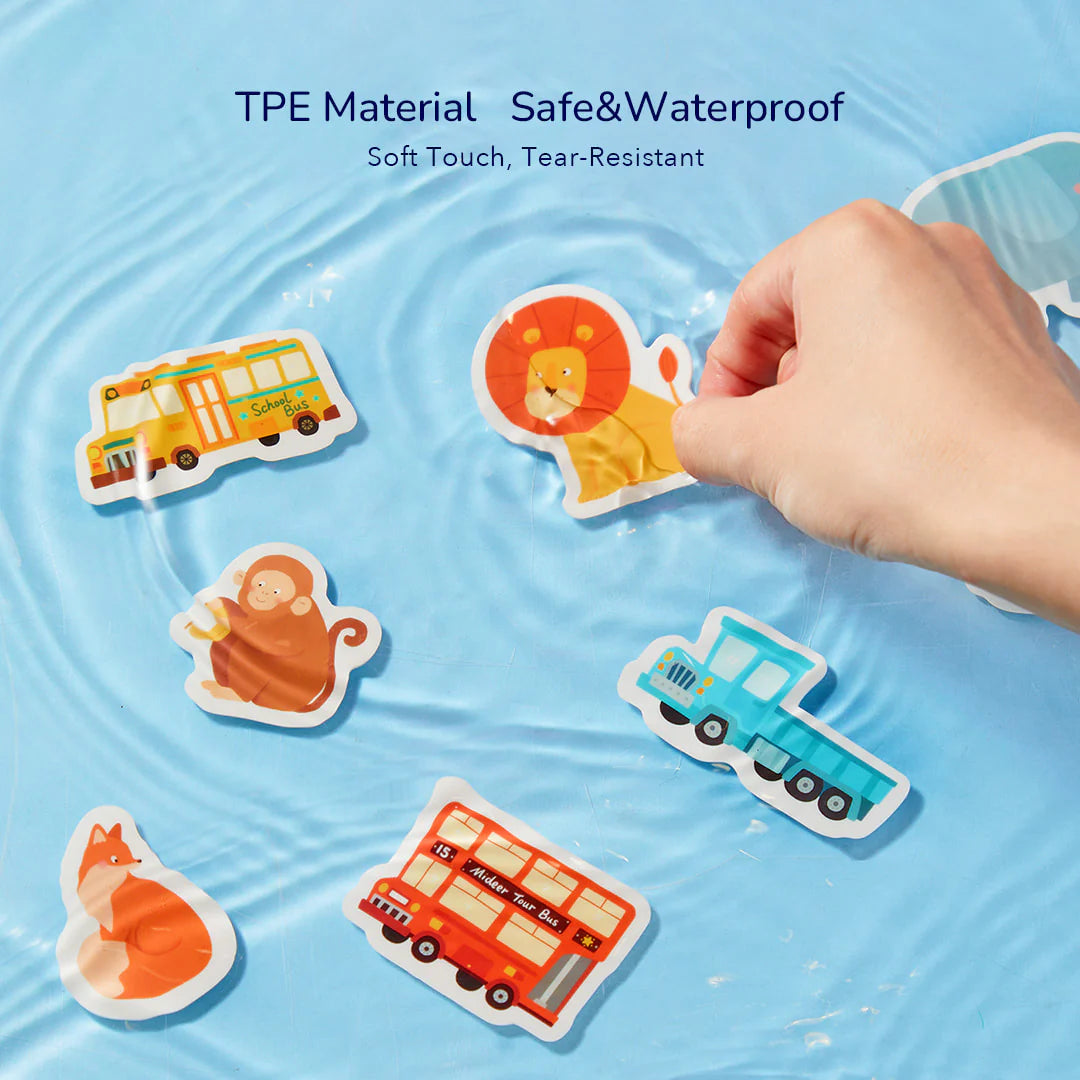 Mideer - Reusable Jelly Sticker Activity Book